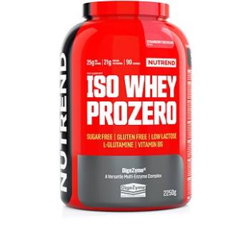 Nutrend ISO Whey Prozero, 2250 g, jahodový cheesecake (VS-102-2250-JHC)