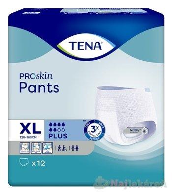 TENA Pants Plus XL, inkontinenčné nohavičky (veľ. XL), 12 ks