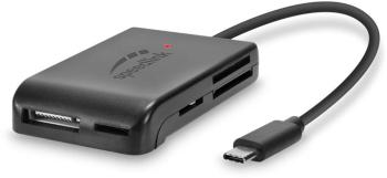 SpeedLink SNAPPY EVO externá čítačka pamäťových kariet USB-C™ čierna