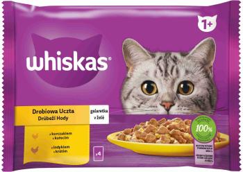 WHISKAS Kapsička Hydinový výber v želé 4pack