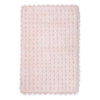 Ružová bavlnená kúpeľňová predložka Irya Home Collection Garnet, 70 x 110 cm
