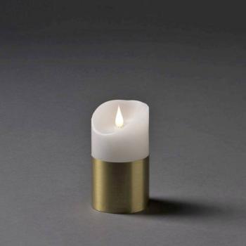 Konstsmide 1820-600 LED sviečka z vosku   biela teplá biela