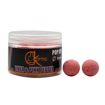 KARMA BAIT POP UP LIVER&PINK PEPPER 15 MM 40 GR