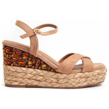 Leindia  91218  Espadrilky Hnedá