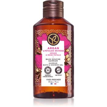 Yves Rocher Bain de Nature sprchový a kúpeľový gél Argan & Rose Petals 200 ml