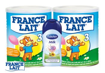 France Lait 3 Duo + 1x bubchen (Milk 50ml) dojčenské mlieko