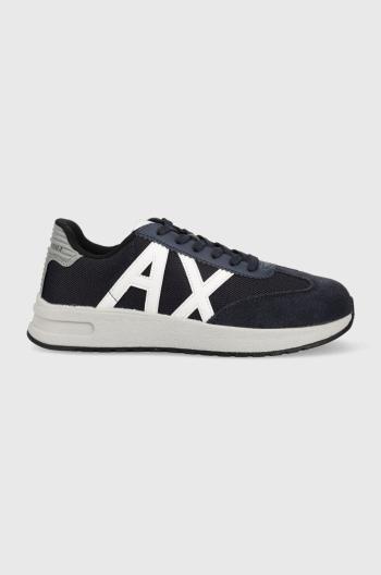 Tenisky Armani Exchange XUX071.XV527.S282 tmavomodrá farba, XUX071 XV527 S282