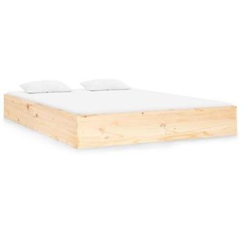 Rám postele masívne drevo 135 × 190 cm Double, 820077