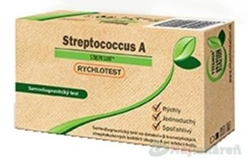 VITAMIN STATION Rýchlotest Streptococcus A samodiagnostický test z hrdla, 1set