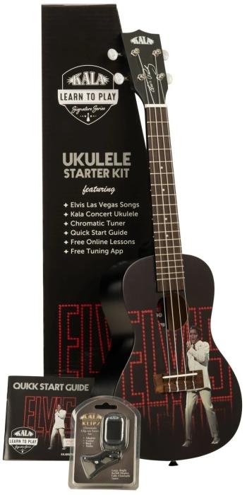 Kala Learn To Play Koncertné ukulele Elvis Viva Las Vegas