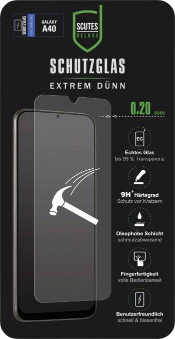 Scutes Deluxe  96804 ochranné sklo na displej smartfónu Vhodné pre: Samsung Galaxy A40 1 ks