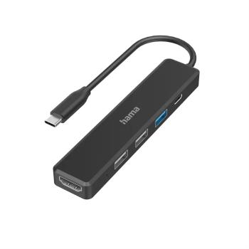 HAMA 200117 USB-C HUB, MULTIPORT, 4X USB, 1X HDMI