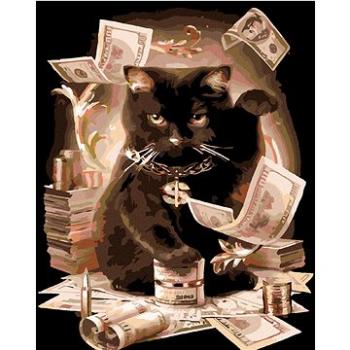 Maľovanie podľa čísel – Čierna mačka (HRAmal00004nad)