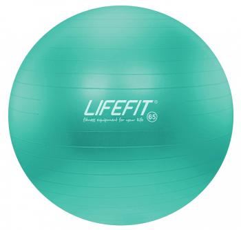 Gymnastický míč LIFEFIT® ANTI-BURST 65 cm, tyrkysový