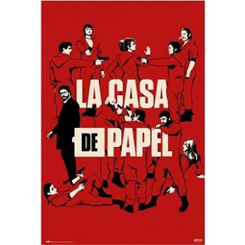 La Casa De Papel – Papierový dom – All Characters – plagát (8435497257330)