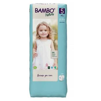 BAMBO Nature 5 Detské plienkové nohavičky 12-18 kg 44 ks