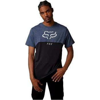 Fox  Tričká s krátkym rukávom CAMISETA HOMBRE FOX PREMIUM RYAKTR 29801  Modrá