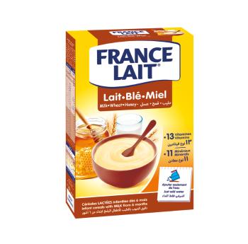 France Lait Pšeničná mliečna kaša medová 250 g