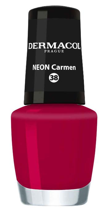 Dermacol Lak na nechty Neon Carmen č.38