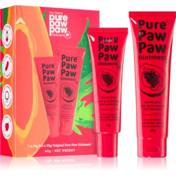 Pure Paw Paw Original balzam na pery a suché miesta (darčeková sada)