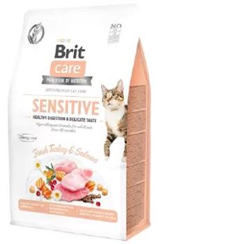 Brit Care Cat Grain-Free Sensitive Healthy Digestion & Delicate Taste, 0,4 kg (8595602540716)