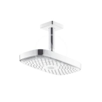 HANSGROHE - Raindance Select E Hlavová sprcha 300, 2 prúdy, sprchové rameno 100 mm, chróm 27384000