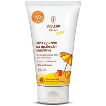 WELEDA Detský krém na opaľovanie SPF50 Sensitive 50 ml (4001638500265)