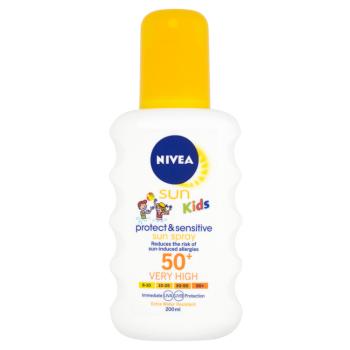 NIVEA Sun Detský spray na opaľovanie OF 50+, 200ml