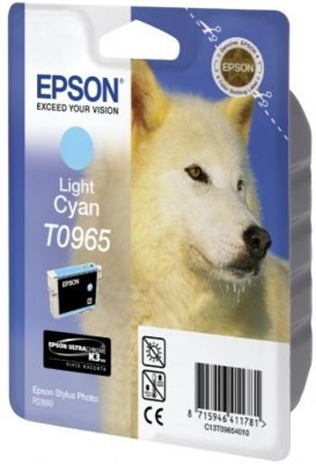 Epson T09654010 světle azurová (light cyan) originální cartridge, prošlá expirace