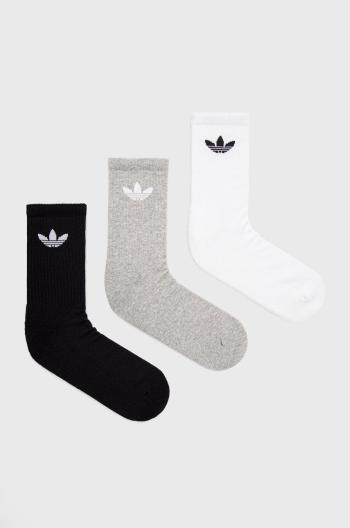 Ponožky adidas Originals (3-pack) HC9548 biela farba