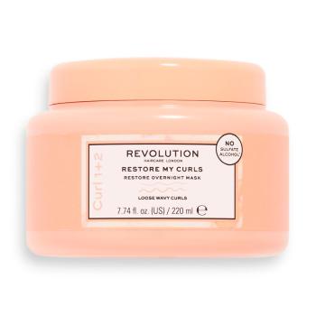 Revolution Haircare Nočná maska pre kučeravé a vlnité vlasy Restore My Curl s (Overnight Mask) 220 ml