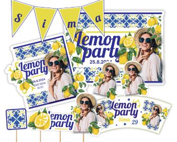 Personal Personalizovaný narodeninový set - Lemon party