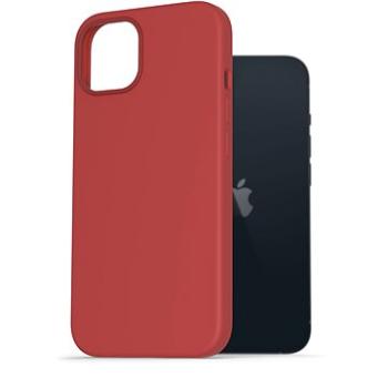 AlzaGuard Magnetic Silicone Case pre iPhone 13 červený (AGD-PCMS0005R)