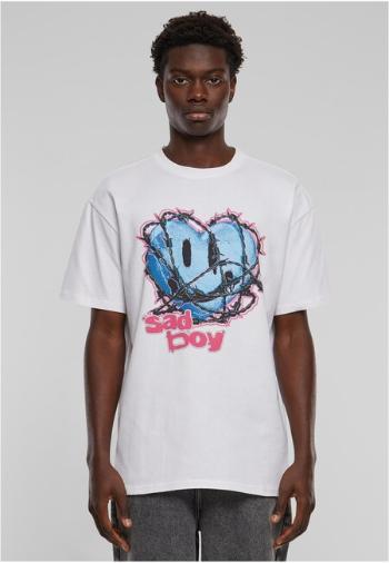 Mr. Tee Sad Boy Heavy Oversize Tee white - XL