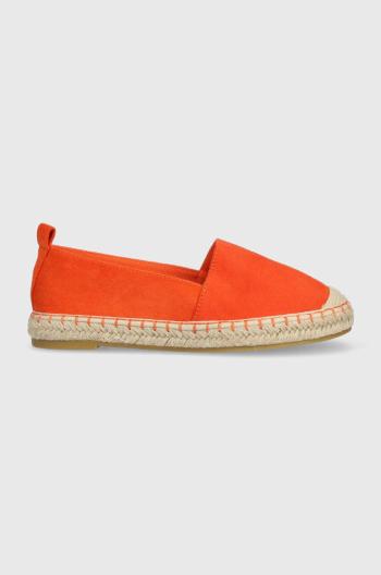 Espadrilky Answear Lab oranžová farba