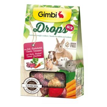 GIMBI Drops Grain Free pre hlodavce mix 50 g
