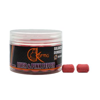 KARMA BAIT DUMBELL BALANCED LIVER&PINK PEPPER 14 MM 60GR