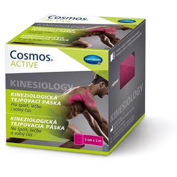 COSMOS Active tejpovacia páska ružová 5 cm × 5 m (4260765460082)