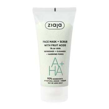 Ziaja Peelingová maska s ovocnými kyselinami (Face Mask + Scrub) 55 ml