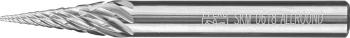 PFERD 21001034 frézovacie kolík tvrdokov Špicatý kužeľ  Dĺžka 55 mm Vonkajší Ø 6 mm Pracovná dĺžka 18 mm Ø hriadeľa 6 mm