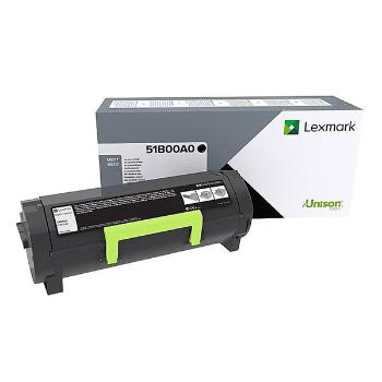 LEXMARK 51B00A0 - originálny toner, čierny, 2500 strán