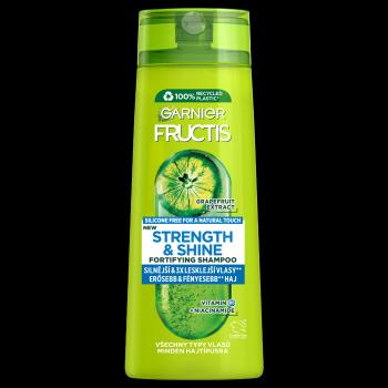 GARNIER Fructis Strength & Shine posilňujúci šampón pre všetky typy vlasov bez lesku a sily, 250 ml