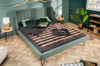 LuxD Dizajnová posteľ Phoenix 180 x 200 cm zelená 