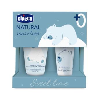 CHICCO Set darčekový kozmetický Natural Sensation - Sweet Time 0m+