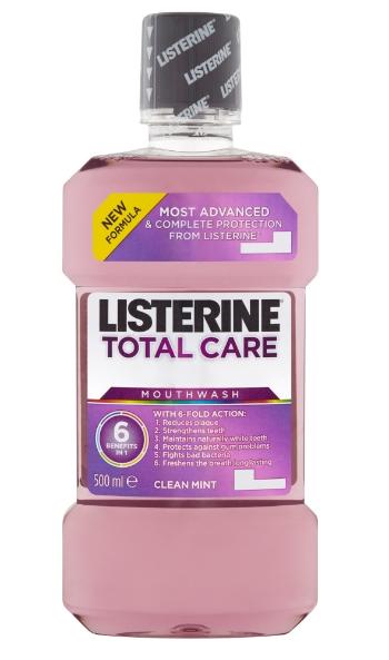 Listerine TOTAL CARE Ústna voda 500 ml