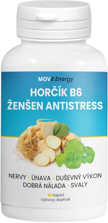 Movit Energy Horčík B6 Ženšen Antistress 60 kapsúl