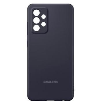 Samsung Silikónový zadný kryt pre Galaxy A52/A52 5G čierny (EF-PA525TBEGWW)