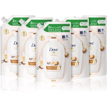 Dove Pampering Care tekuté mydlo na ruky 5 x 500 ml (výhodné balenie) náhradná náplň