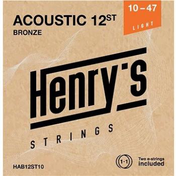 Henrys Strings 12ST Bronze 10 47 (HAB12ST10)