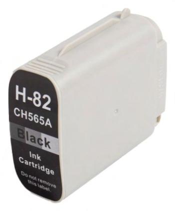 HP CH565AE - kompatibilná cartridge HP 82, čierna, 69ml